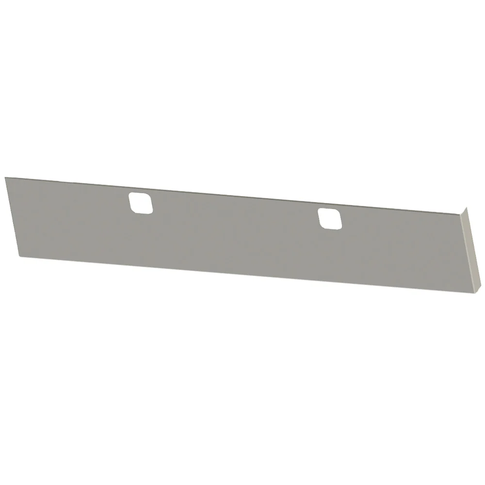 Freightliner Classic 2004 - 2007 18" Boxed End Chrome Plated Carbon Steel Bumper with Tow Holes