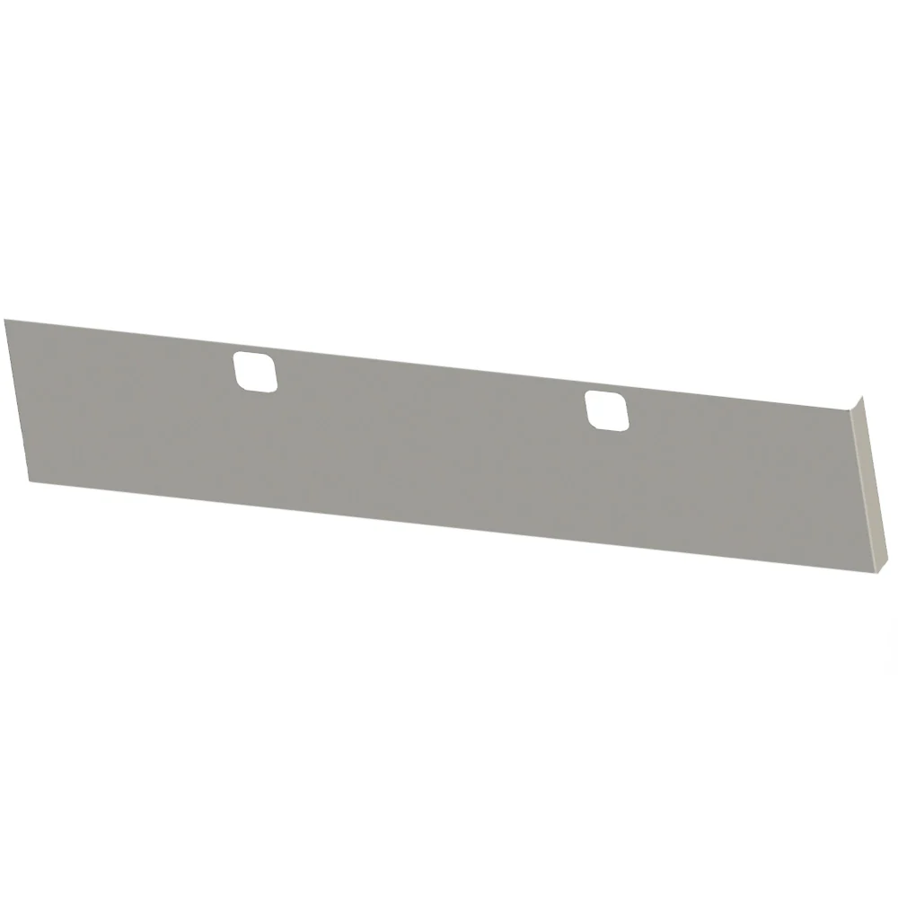 Freightliner Classic 2004 - 2007 20" Boxed End Chrome Plated Carbon Steel Bumper with Tow Holes