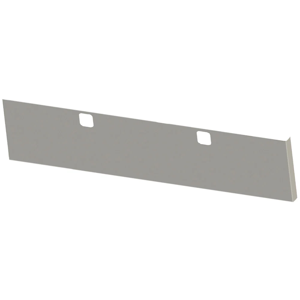 Freightliner Classic 2004 - 2007 22" Boxed End Chrome Plated Carbon Steel Bumper with Tow Holes