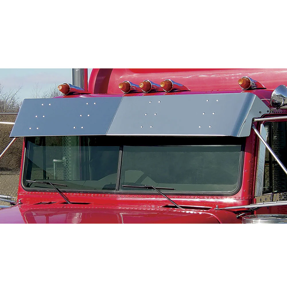 Freightliner Classic Flat Top Drop Visor 13.5"