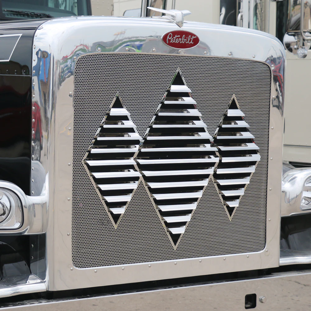 Freightliner Classic, FLD 120 Triple Diamond Louvered Grill - Image 2