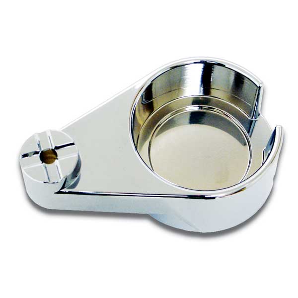 Freightliner Classic, FLD Passenger Side Chrome Cup Holder 1989 and newer