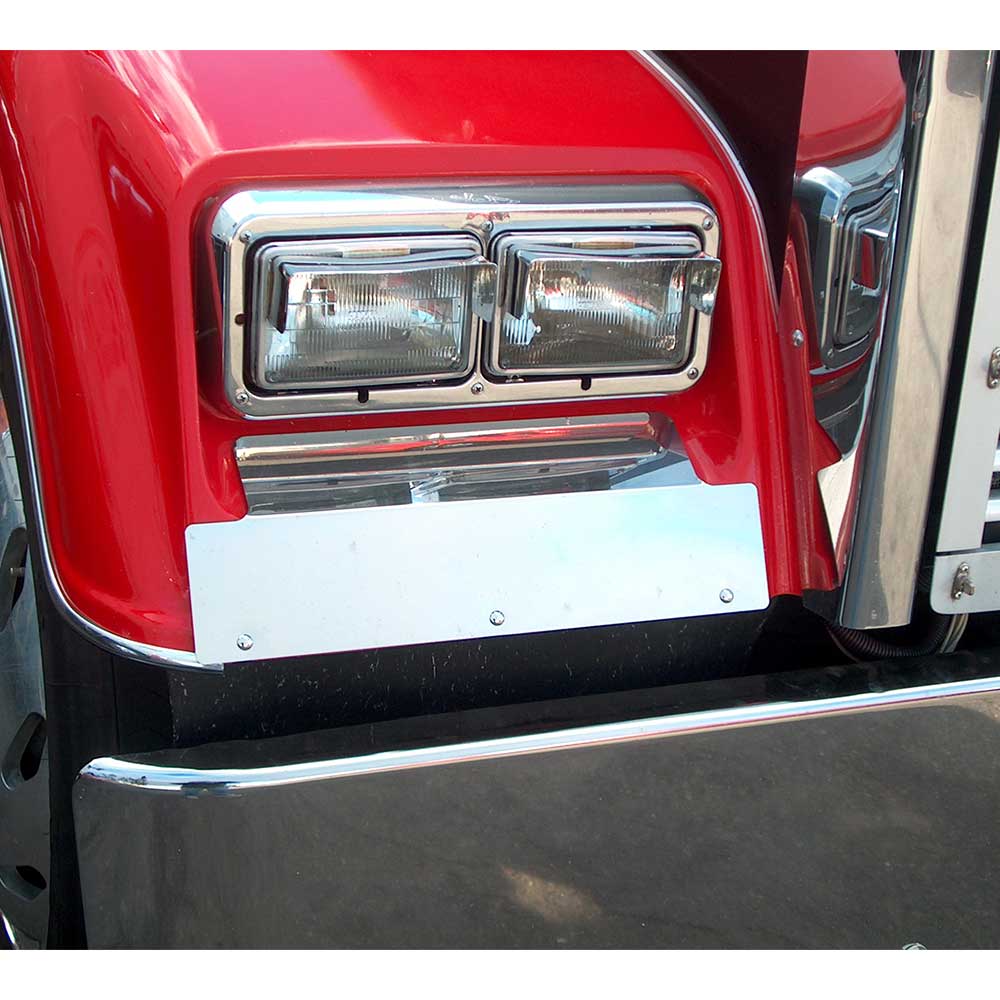 Freightliner Classic S Hood Stainless Steel Fender Guards