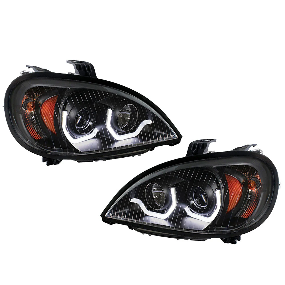 Freightliner Columbia Blackout Projection Headlight with LED - Image 2