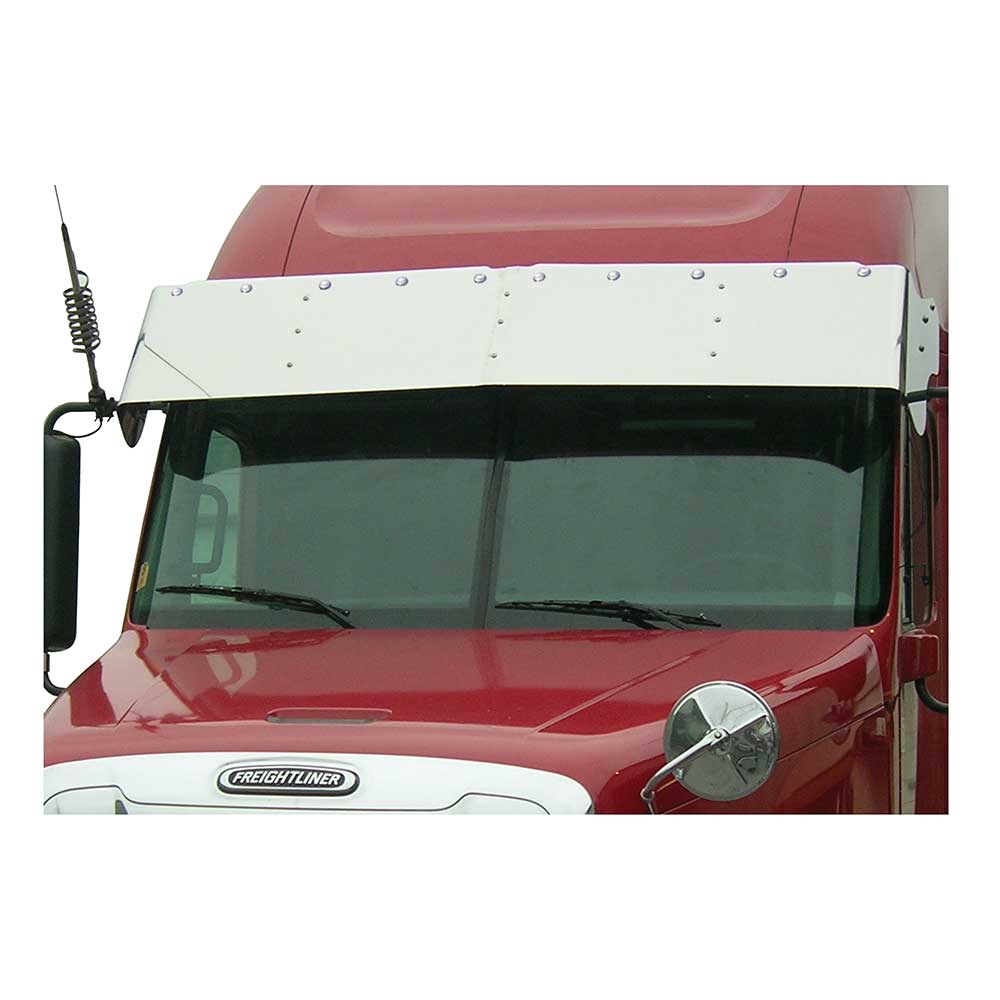 Freightliner Columbia, Century 1997-2011 SS 18" Drop Visor with Ten 3/4" Light Holes