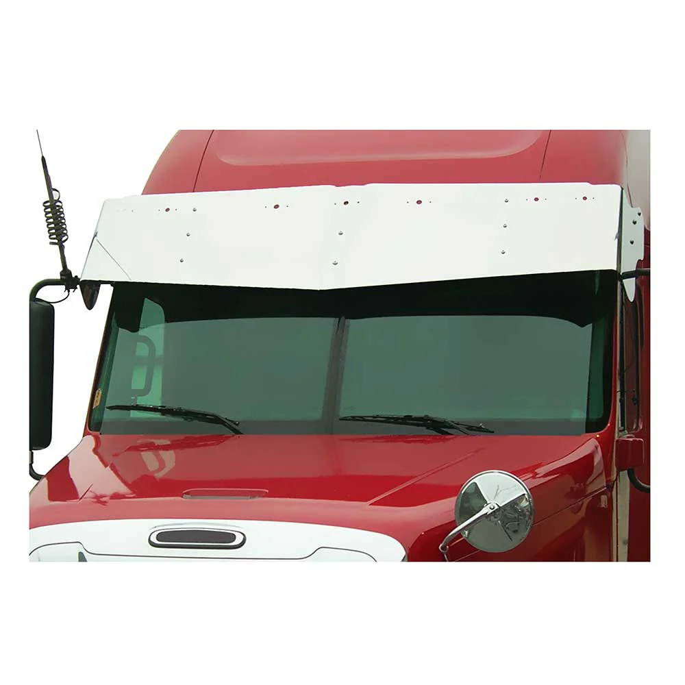 Freightliner Columbia, Century 1997-2011SS 18" x 20" V Style Visor with Ten 2" Light Holes