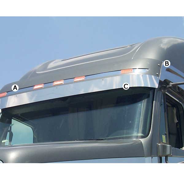 Freightliner Columbia, Century Visor Trim (2003-)