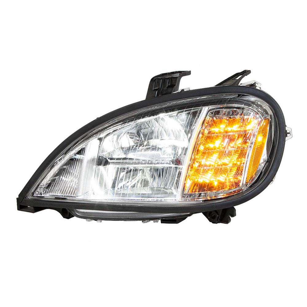 Freightliner Columbia 2001-2020 Chrome LED Headlight - Image 7
