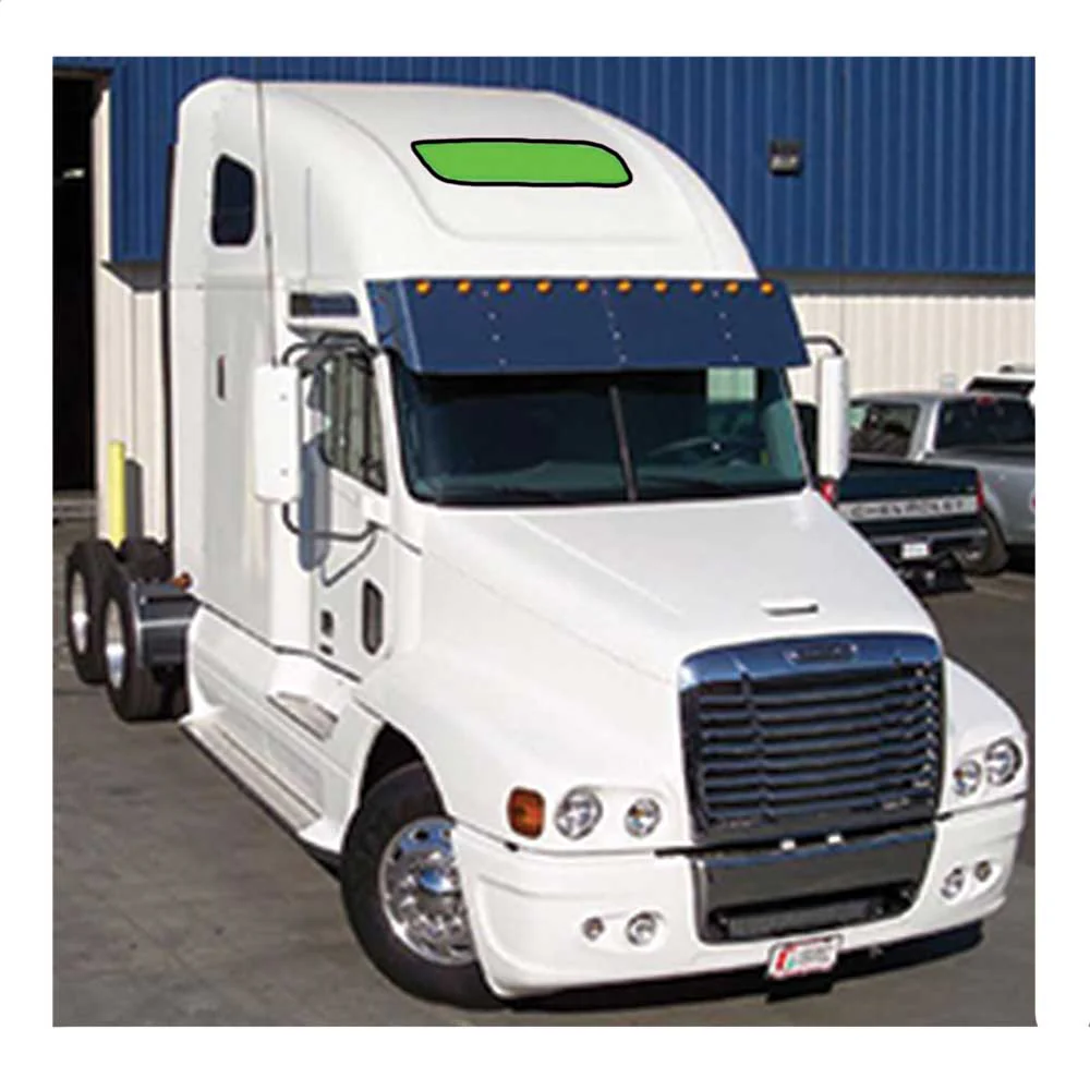 Freightliner Coronado 122, 132 2020 and newer ZenEclipse Sunroof Window Cover - Tan - Image 2