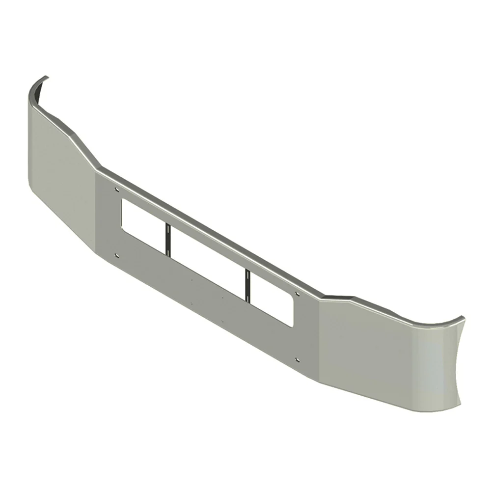 Freightliner Coronado 2002-2009 19" Chrome Bumper - Image 4