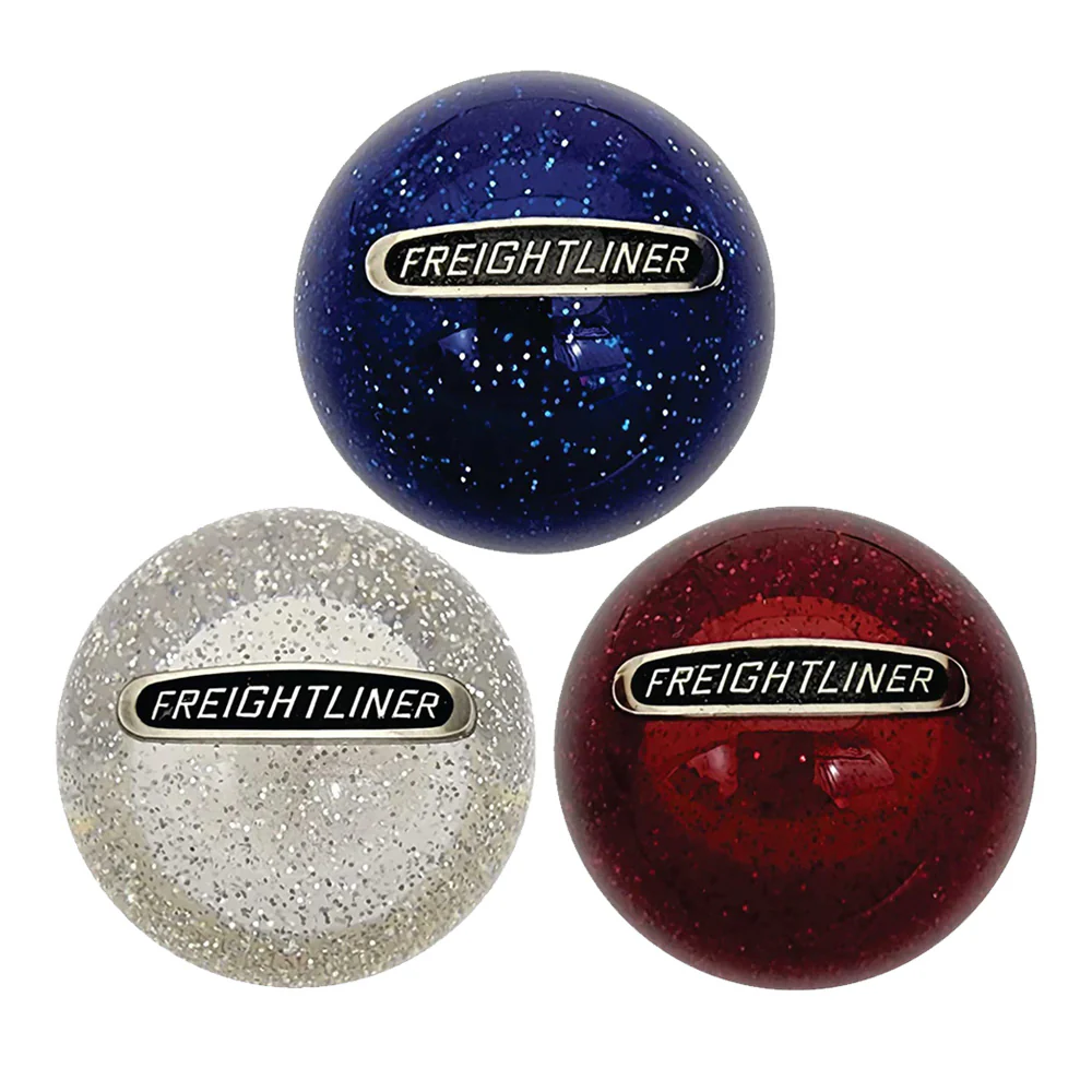 Freightliner Emblem Glitter Shifter Knob