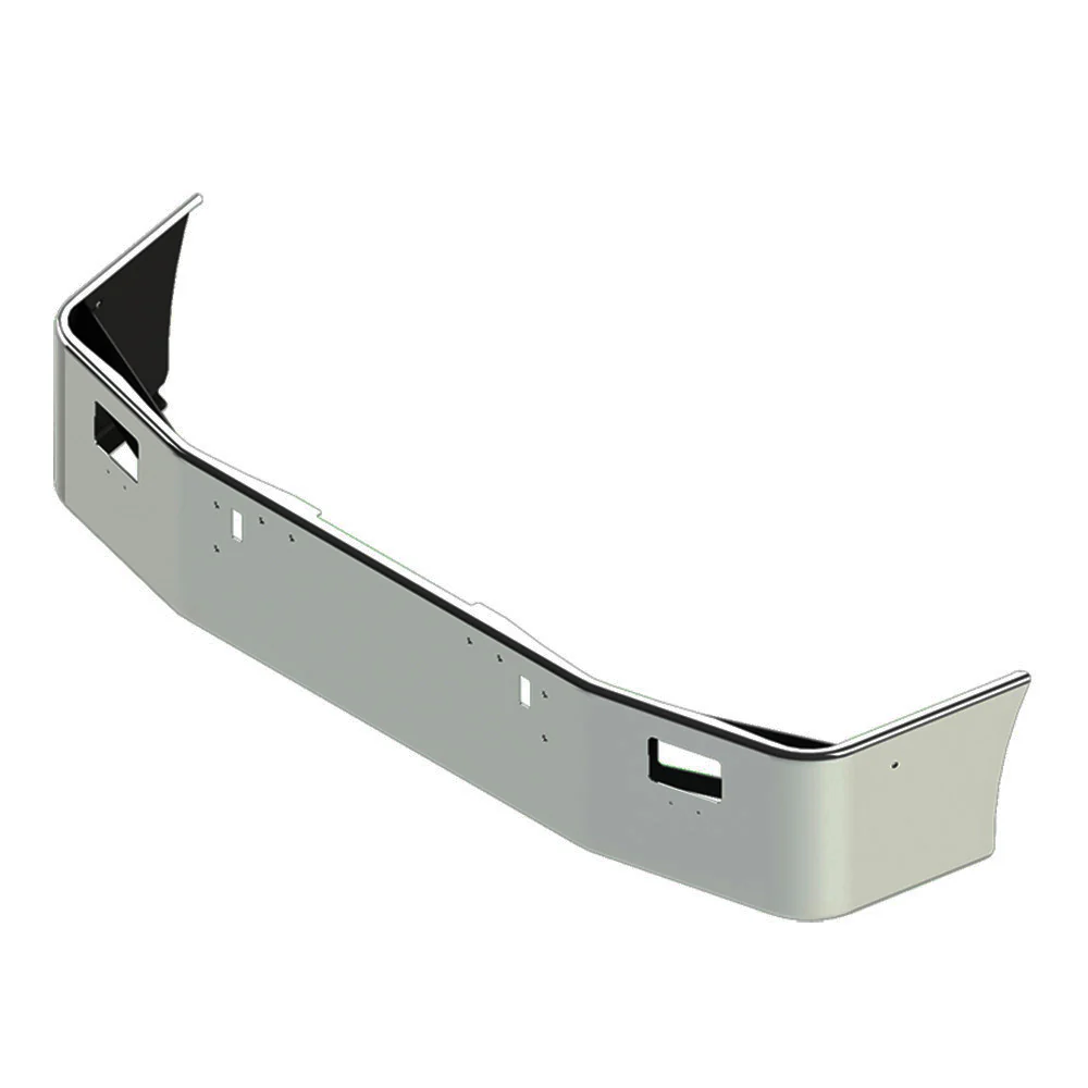 Freightliner FLD 112 16" Set Back Chrome Bumper - Image 2