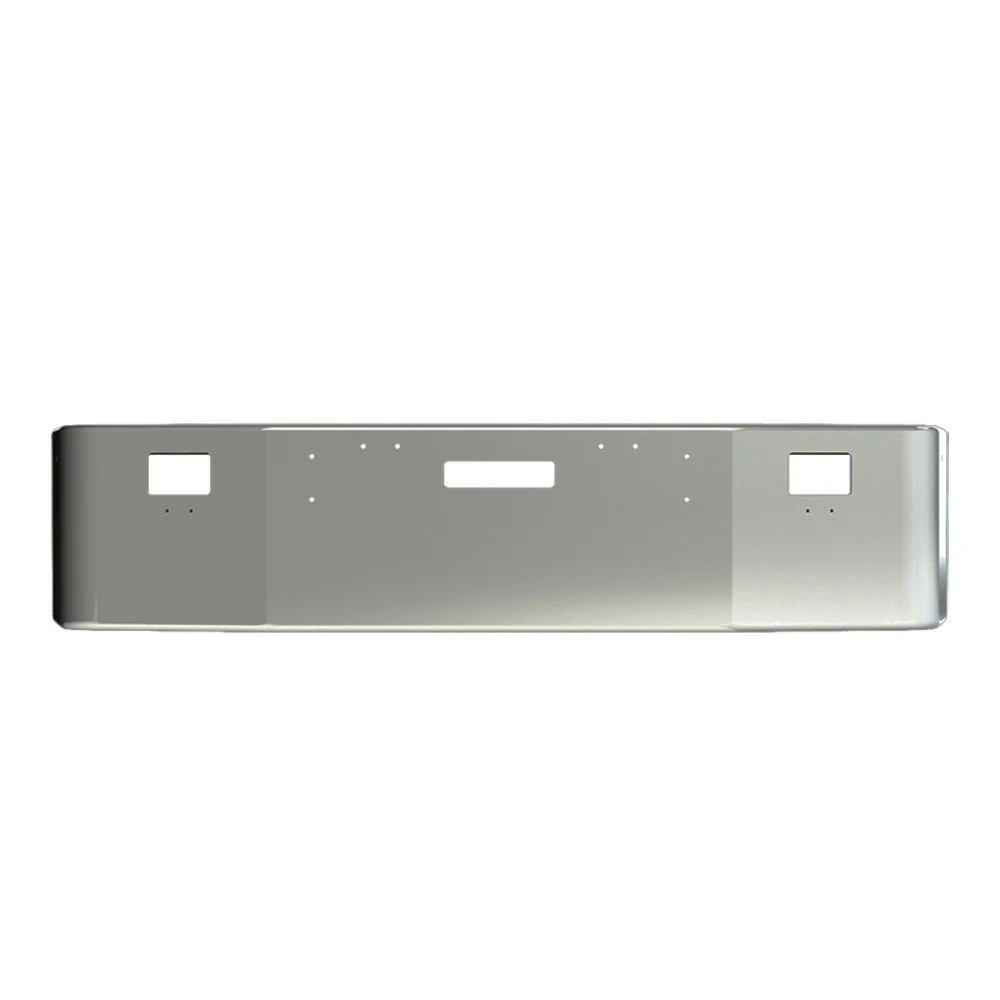 Freightliner FLD 120 20" Stainless Steel Bumper - Image 2