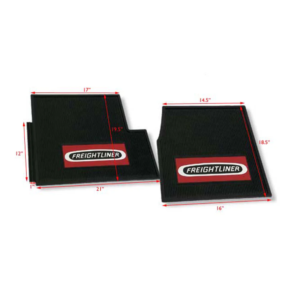 Freightliner FLD, Classic Rubber Floor Mats - Image 2