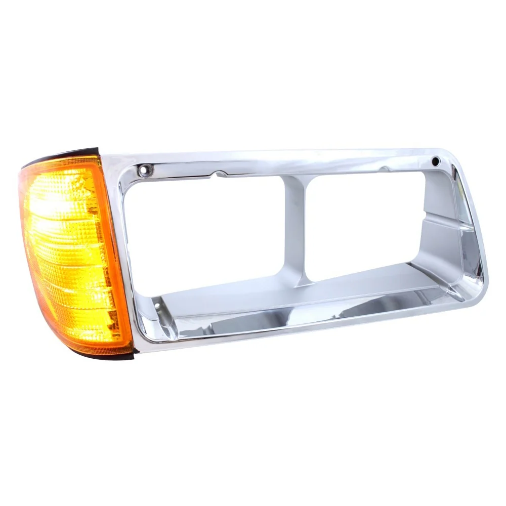 Freightliner FLD Headlight Bezel with Turn Signal - Image 3