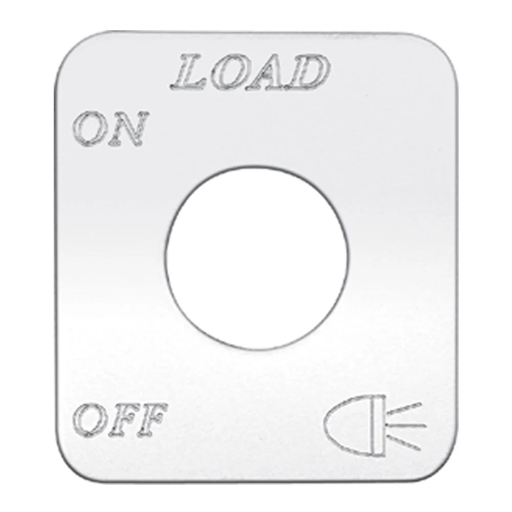 Freightliner Load Light Switch Plate