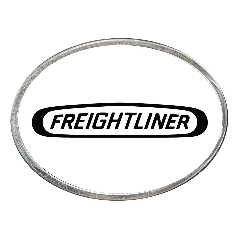 Freightliner Oval Billet Aluminum with Resin Belt Buckle - Image 6