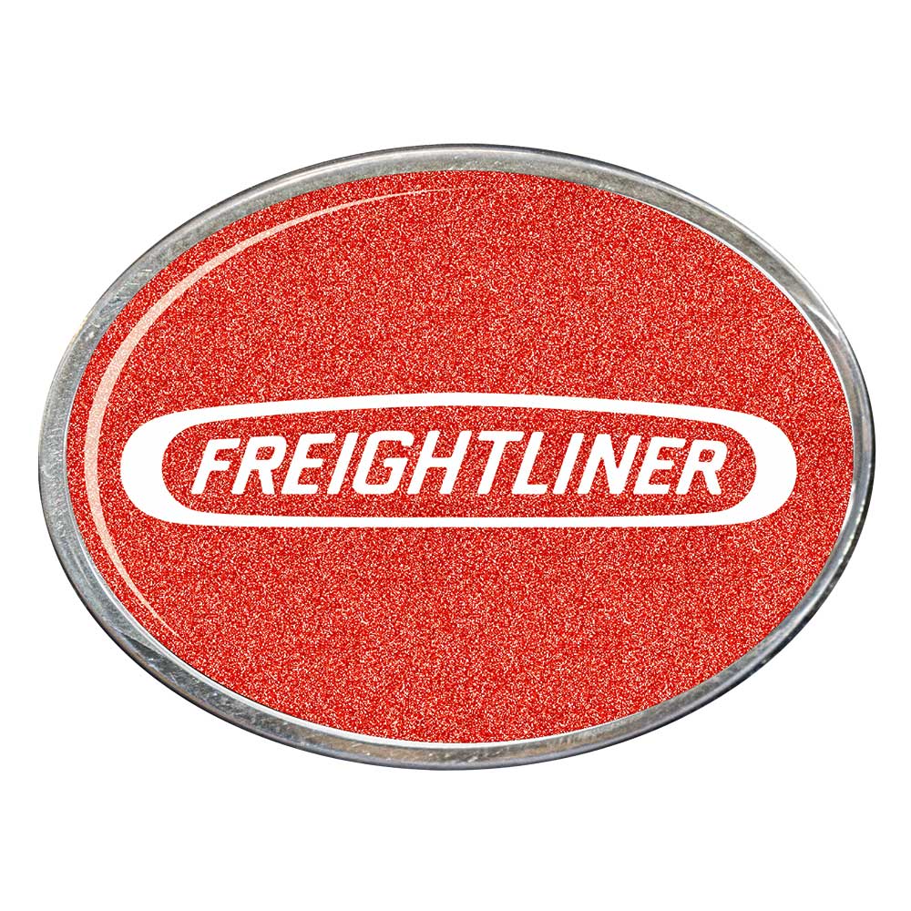 Freightliner Oval Billet Aluminum with Resin Belt Buckle - Image 7