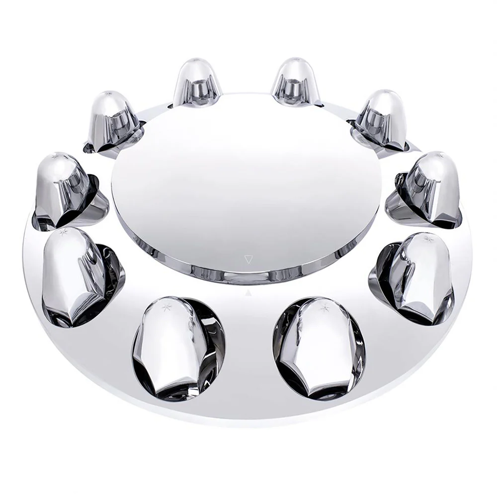 Front Axle Cover with Dome Cap and 1-1/2" Push-On Nut Covers - Image 7
