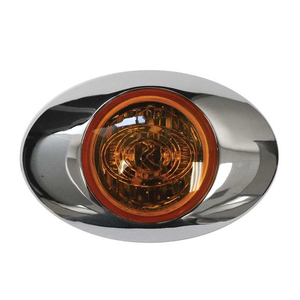 Front Peterbilt Air Cleaner Light Bars with Hero H3 LED Lights - Image 2