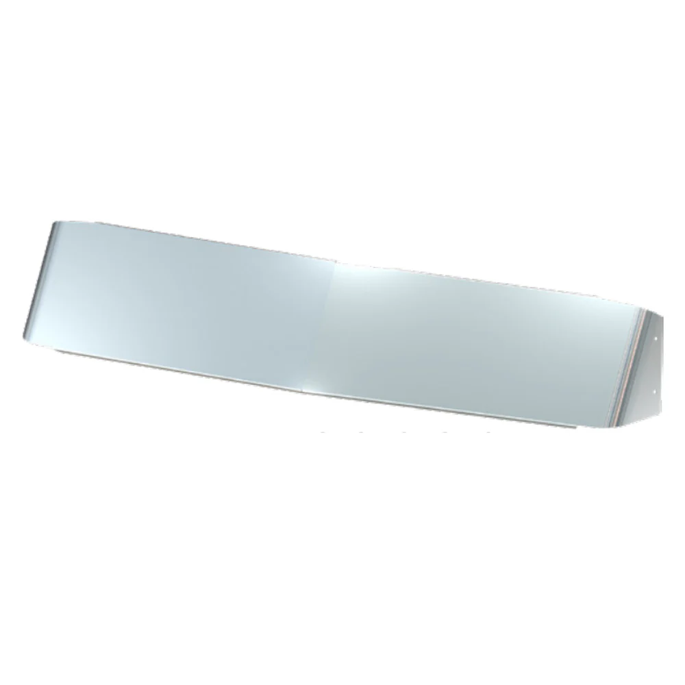Gangster Non Day Cab Models Paintable Rear Window Visor - Image 2