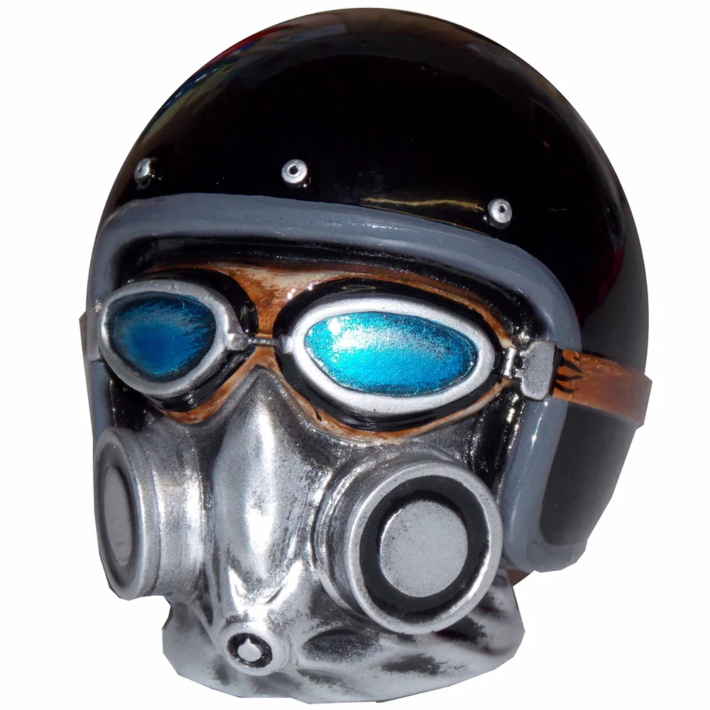 Gas Mask Man with Helmet Shifter Knob - Image 2