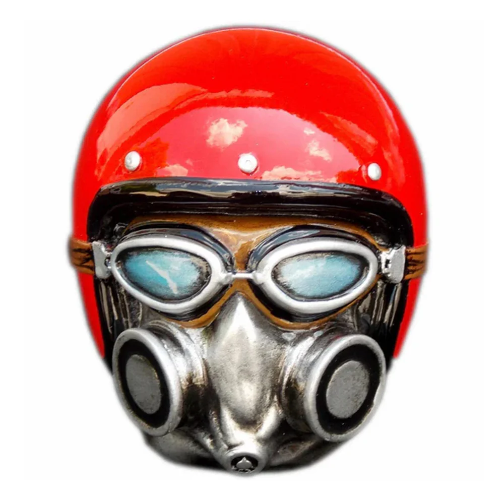 Gas Mask Man with Helmet Shifter Knob - Image 3