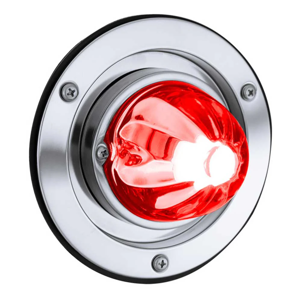 Glass LED Watermelon Dual Function Sleeper Bunk Kit with Stainless Steel Bezel - Image 3
