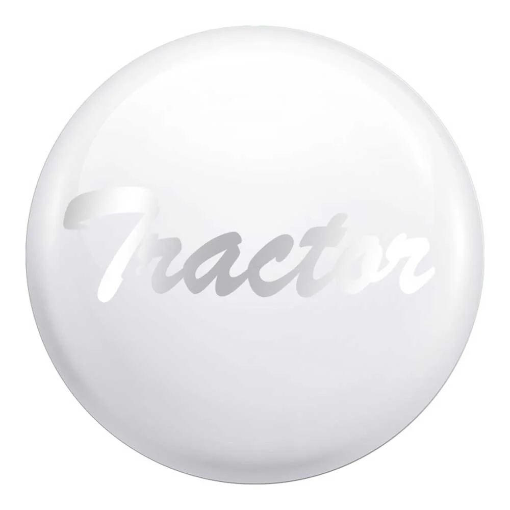Glossy "Tractor" Air Valve Knob Sticker - Image 5