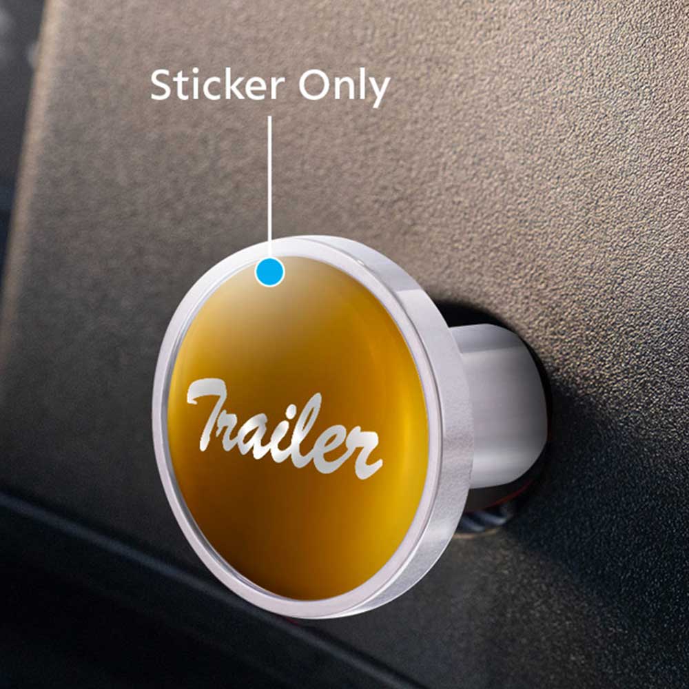 Glossy "Trailer" Air Valve Knob Sticker - Image 4