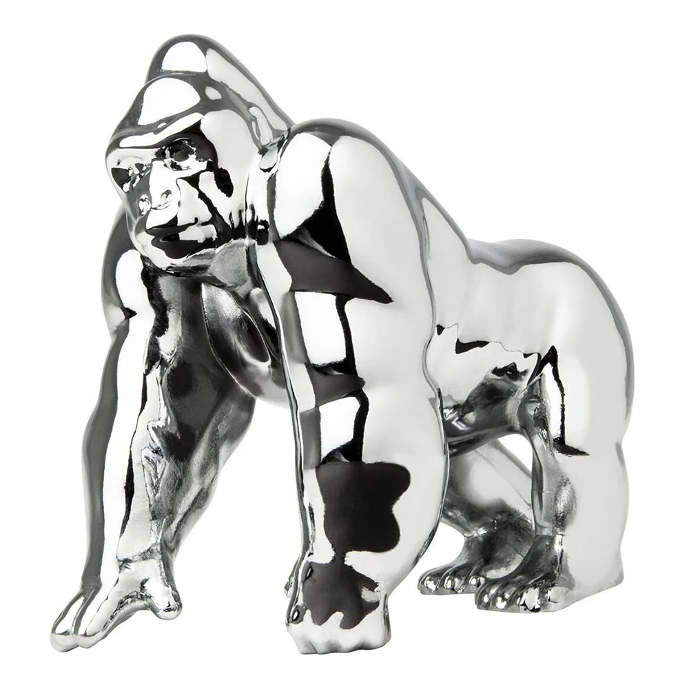 Gorilla King Chrome Hood Ornament