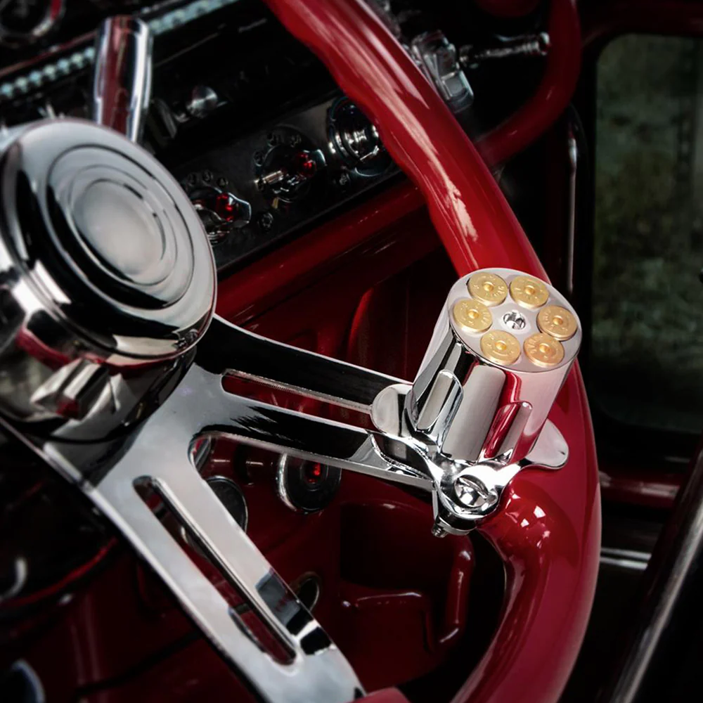 Gun Cylinder Steering Wheel Spinner - Image 4