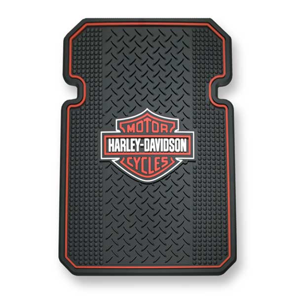 Harley-Davidson Diamond Plate Rubber Floor Mats PR