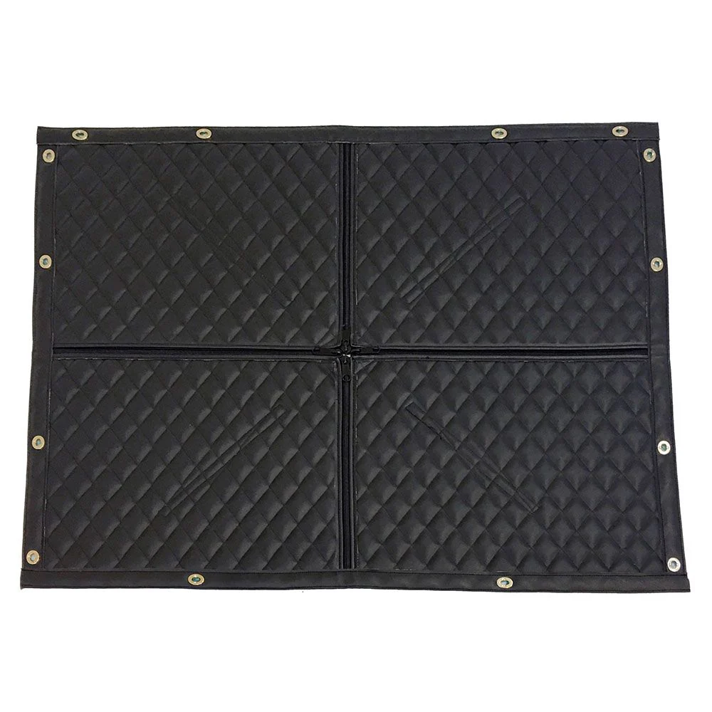 Heavy-Duty Double Zipper Quilted Winterfront