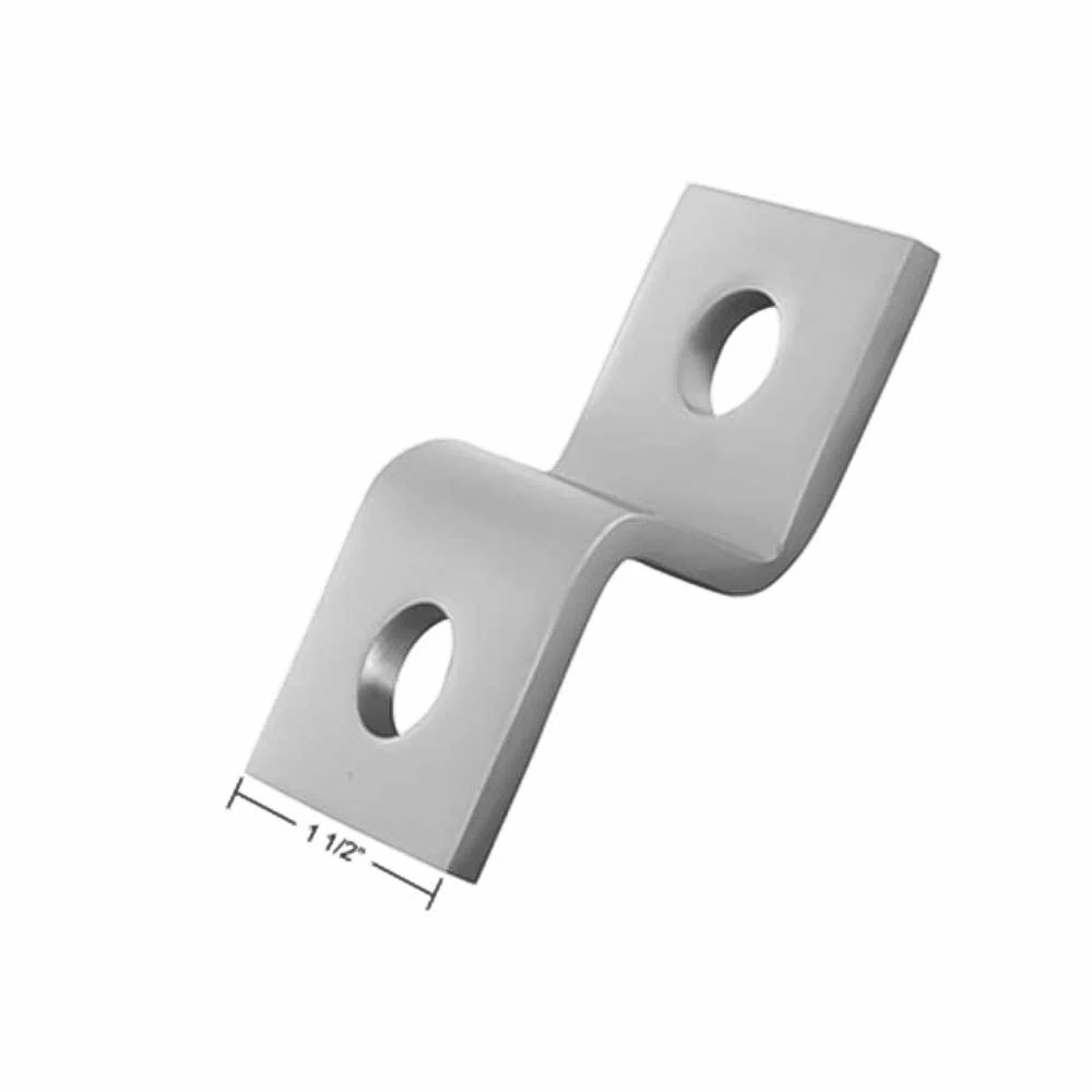 Heavy Duty Z Mounting Bracket, 1-1/2" x 1" x 1-1/2" - Image 2