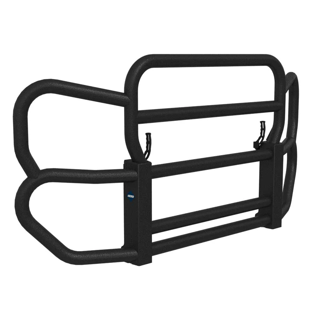 HERD Black Powder Coat Grille Guard Gen 4 for FL Cascadia 113, 123