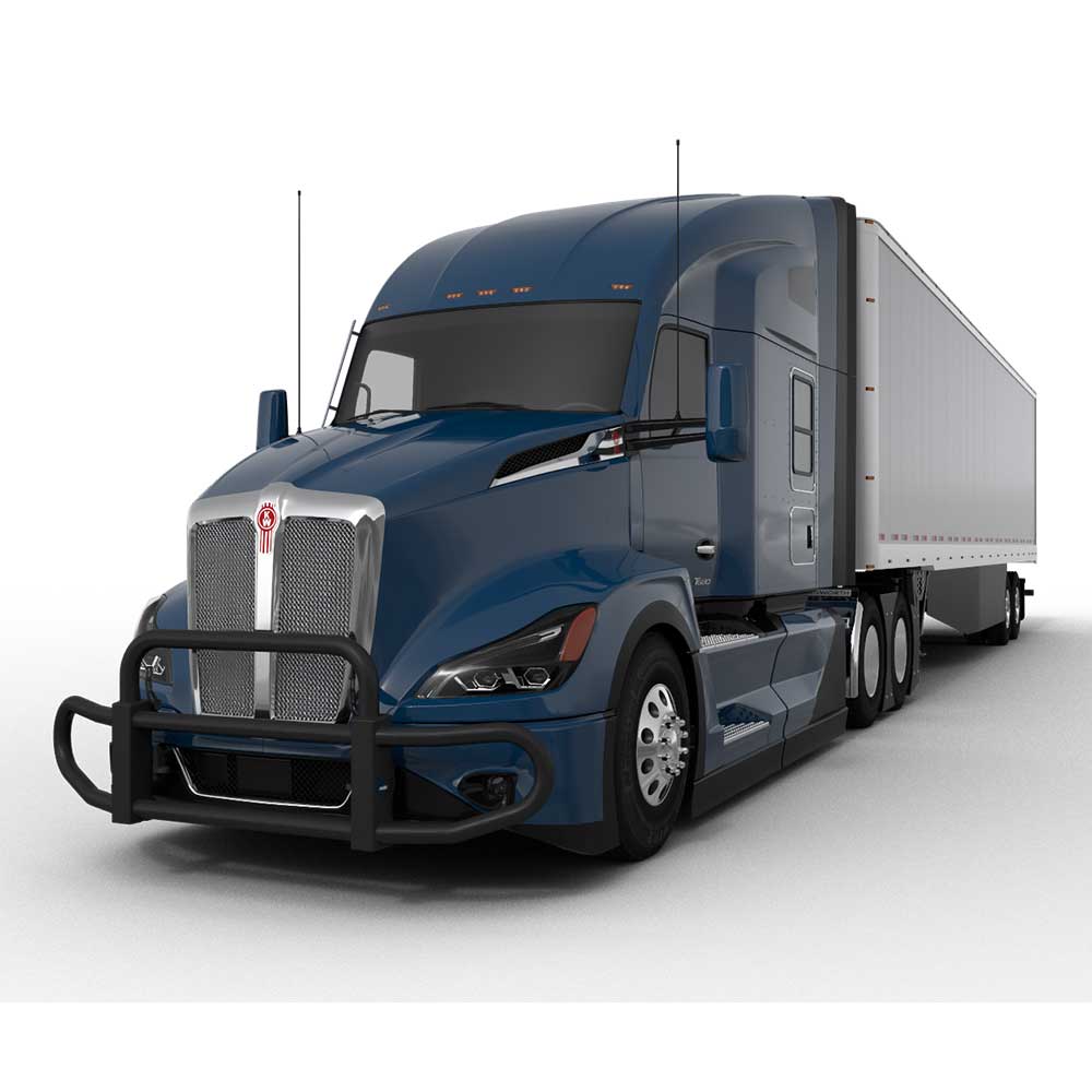HERD Black Powder Coat Grille Guard Gen 4 for Peterbilt 579 - Image 4