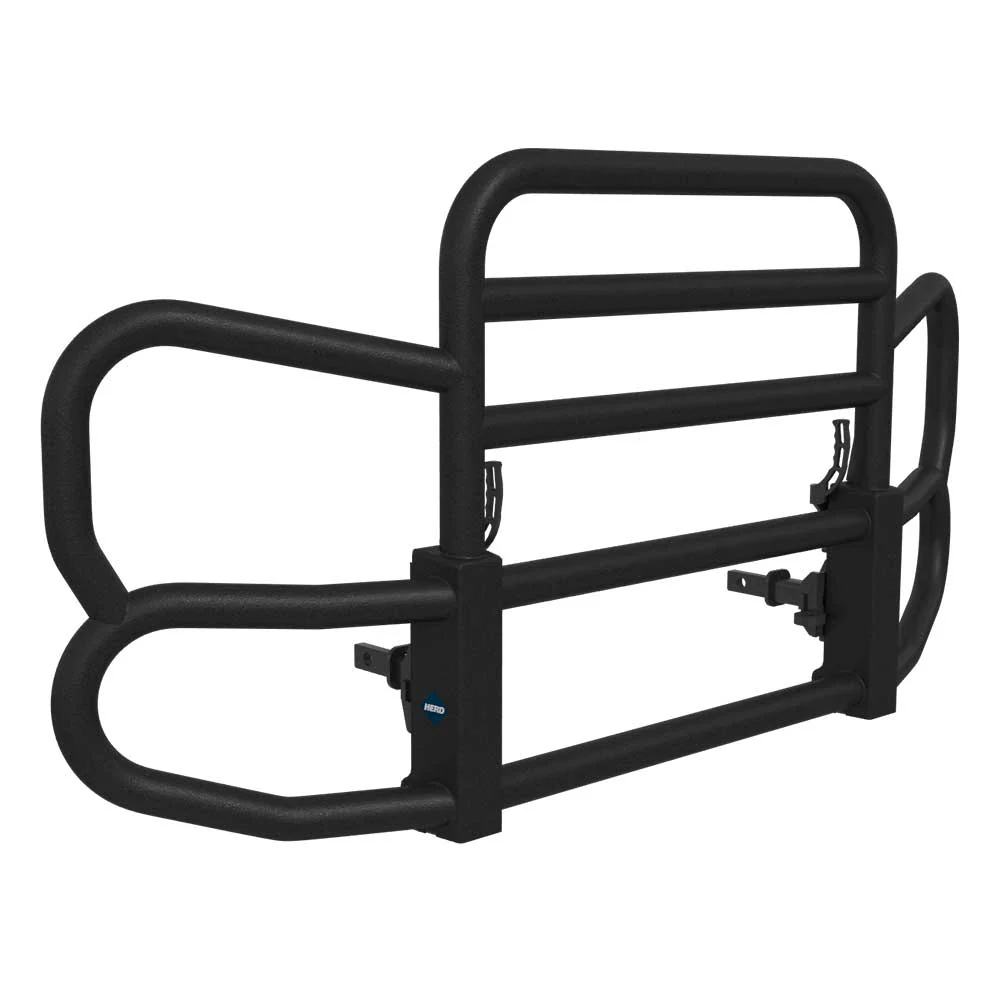 HERD Black Powder Coat Grille Guard Gen 4 for Volvo VN, VNL