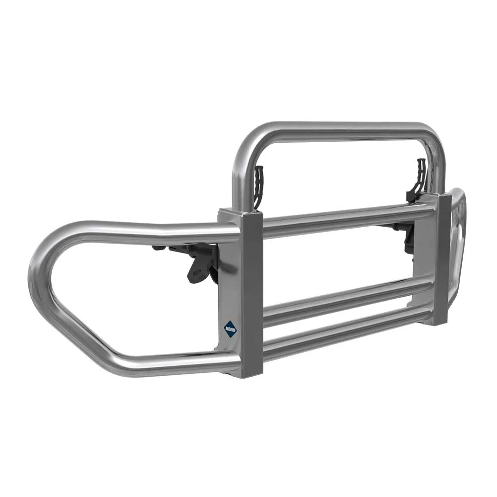 HERD Polished Stainless Grille Guard Gen 4 for FL Cascadia Gen 5