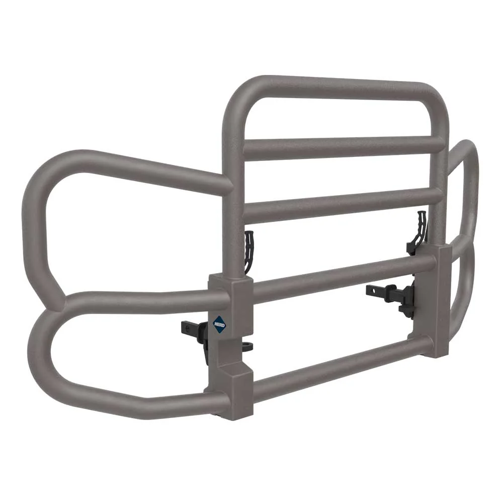 HERD Polished Stainless Grille Guard Gen 4 for Kenworth T680 Next Gen