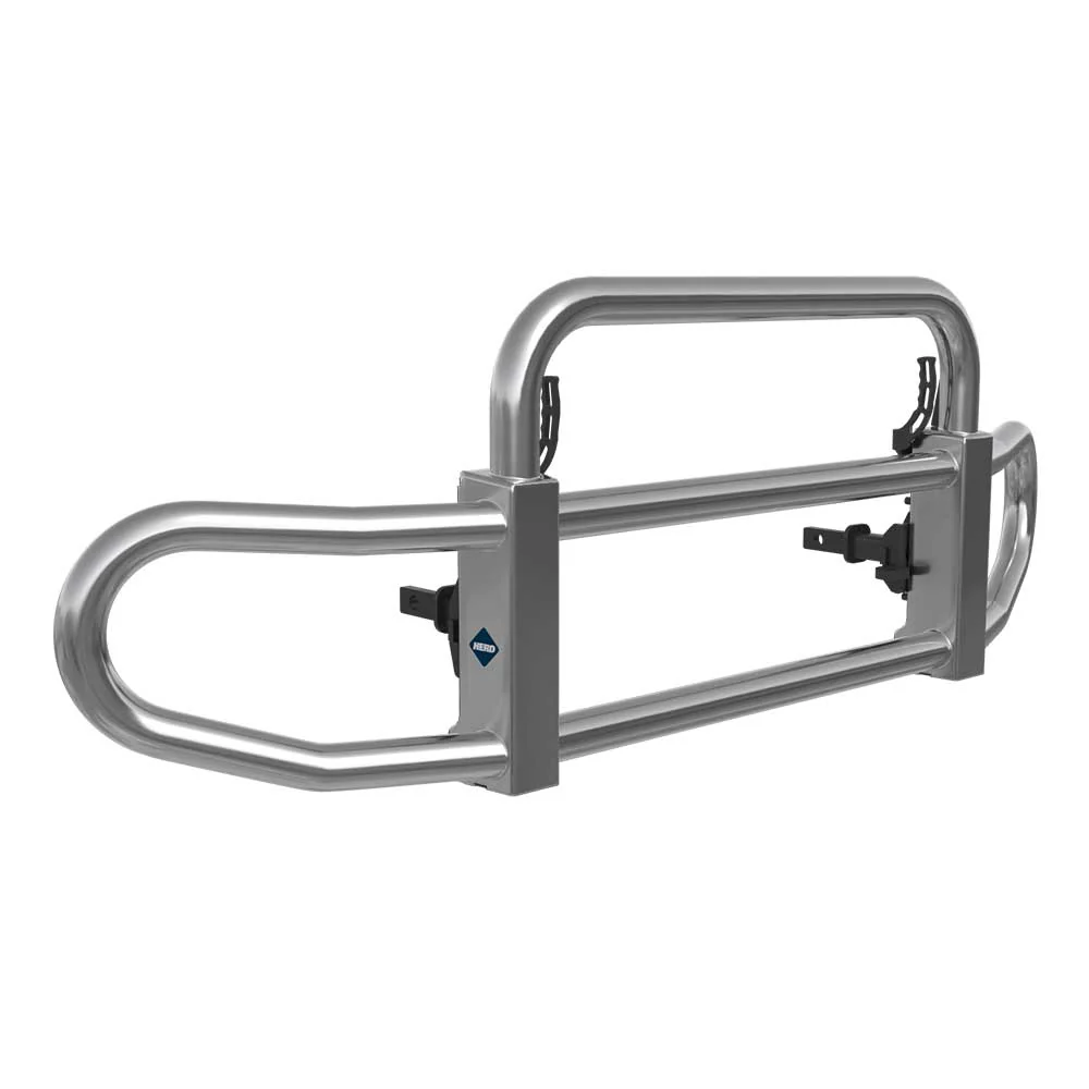 HERD Polished Stainless Grille Guard Gen 4 for Volvo VN, VNL