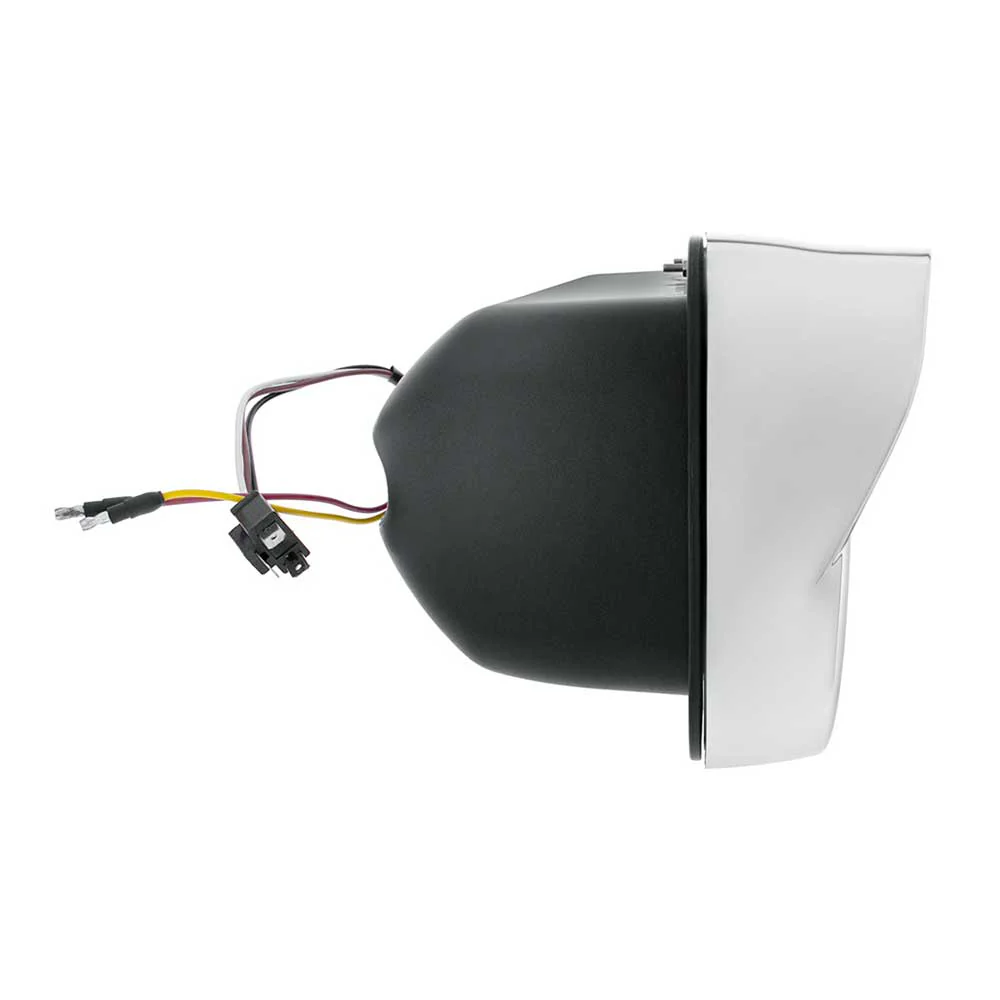 High Power LED Black Inner Housing Headlight w/ Turn Signal, Position Light - Image 6