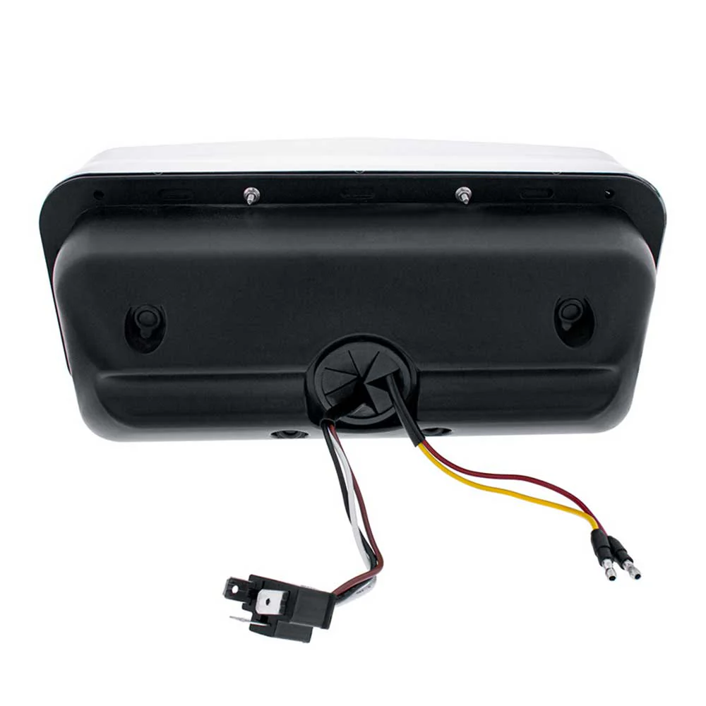 High Power LED Black Inner Housing Headlight w/ Turn Signal, Position Light - Image 7