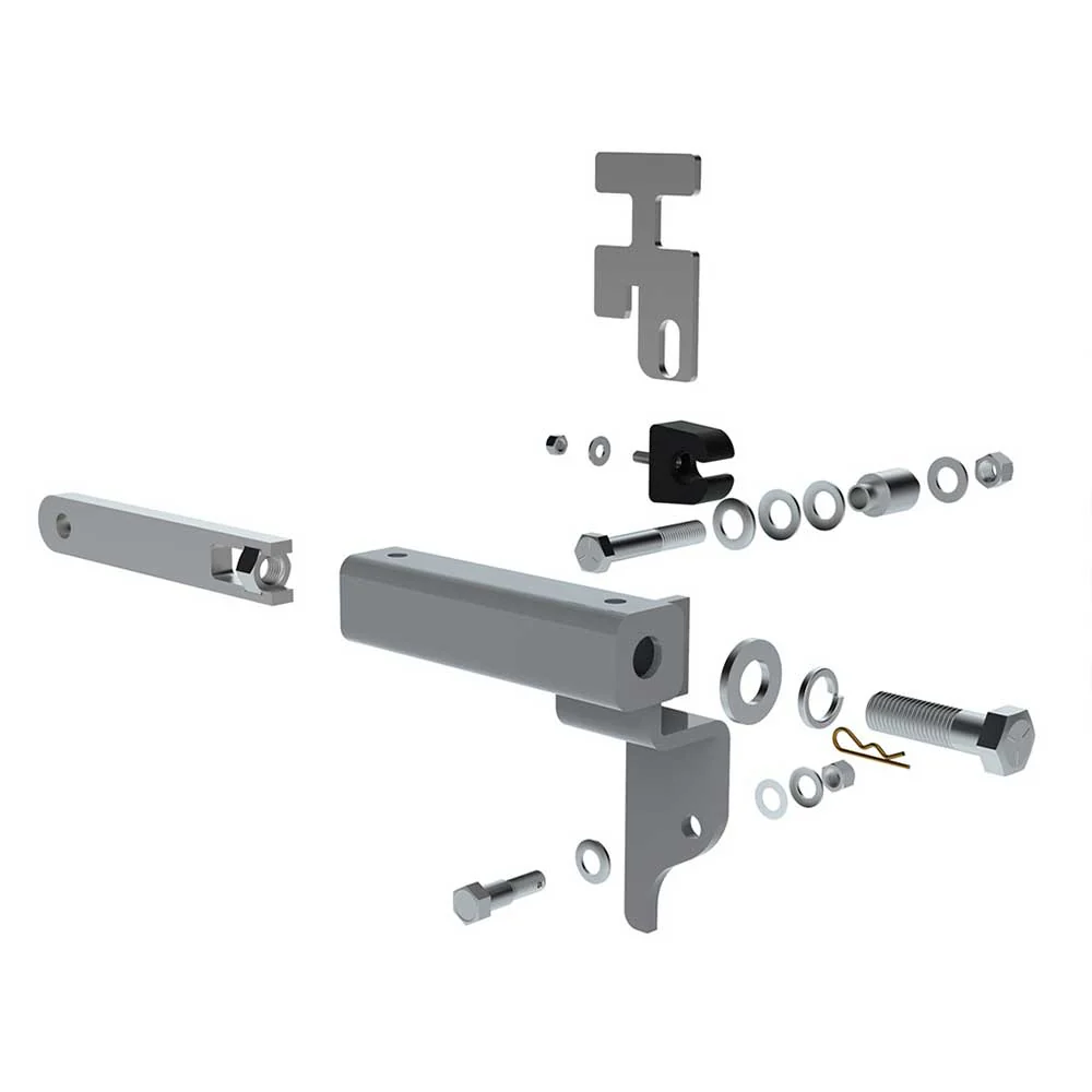 HighwayShield I15 SS Grille Guard, Bracket Kit for 2018+ Volvo VNL - Image 4