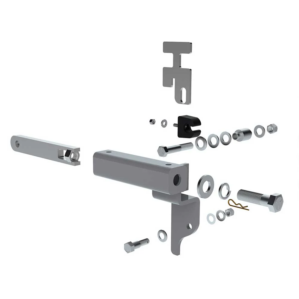 HighwayShield I25 SS Grille Guard, Bracket Kit for 2018+ Volvo VNL - Image 4