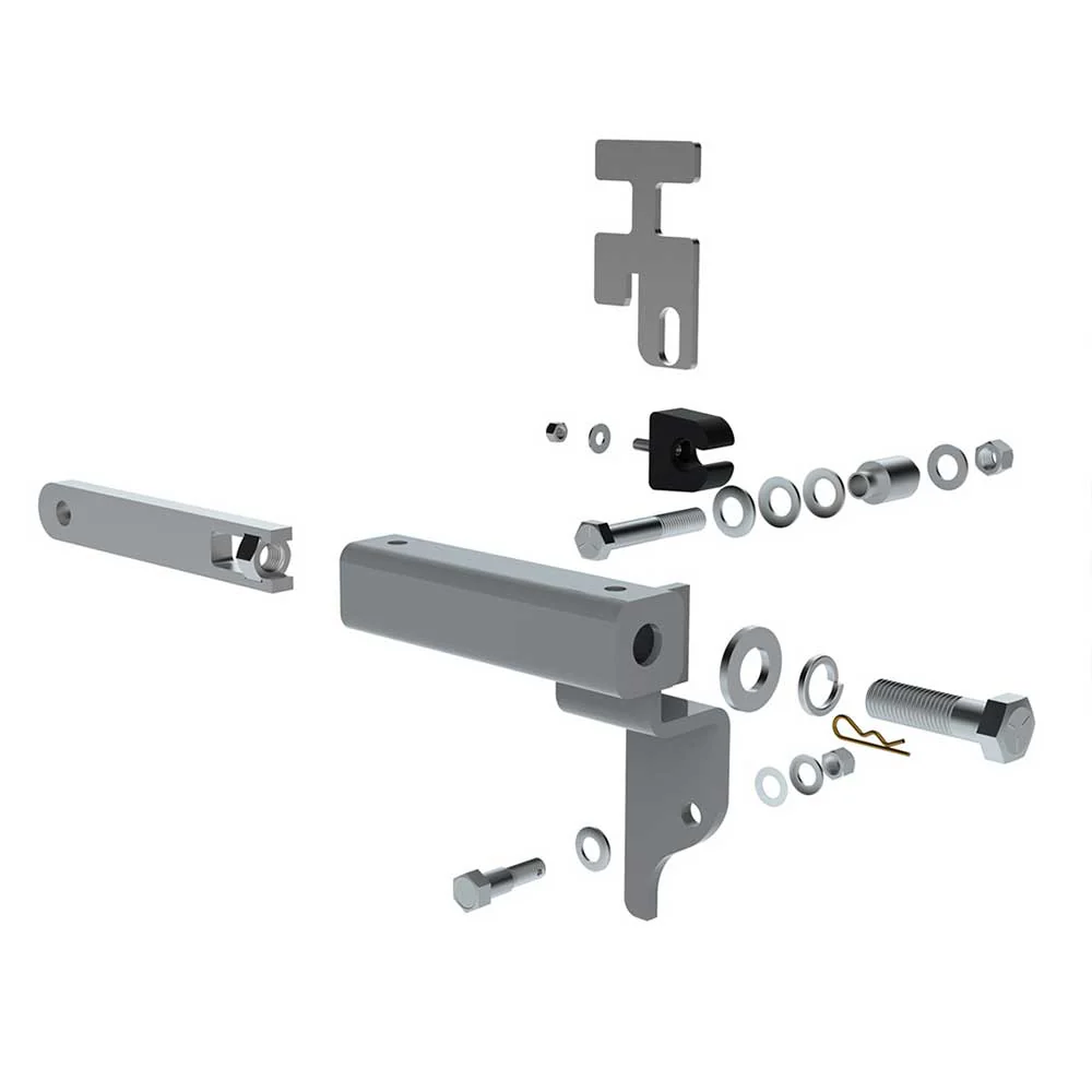 HighwayShield I40 SS Grille Guard, Bracket Kit for 2018+ Volvo VNL - Image 8