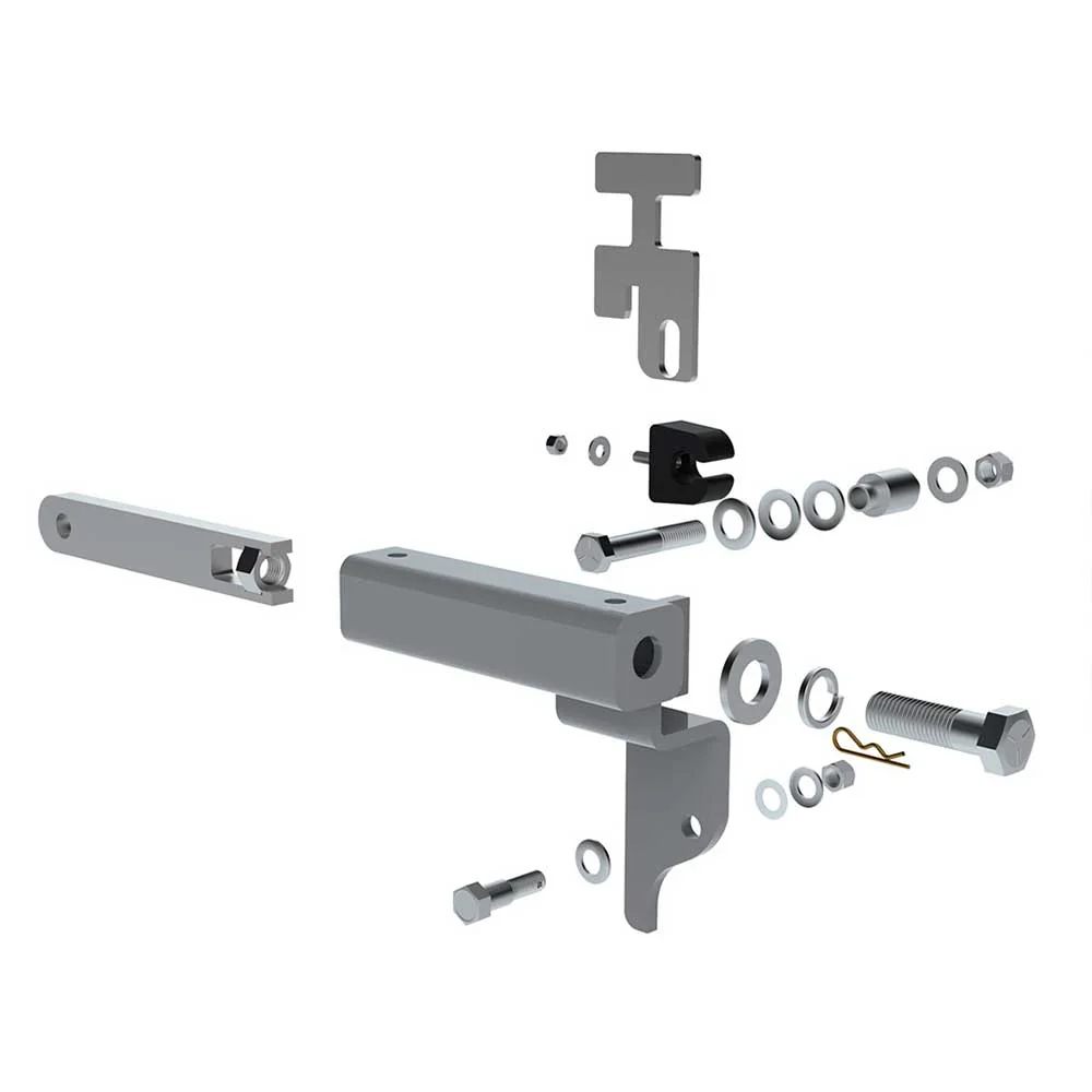 HighwayShield I85 SS Grille Guard, Bracket Kit for 2018+ Volvo VNL - Image 4