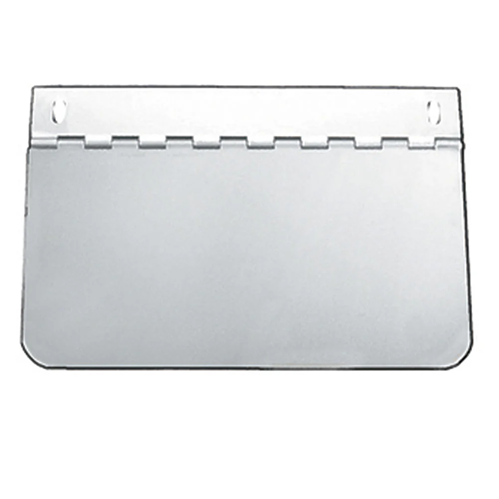Hinged Permit Holder 4" x 8" Stainless Steel