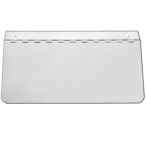 Hinged Permit Panel 4" x 12" Stainless Steel