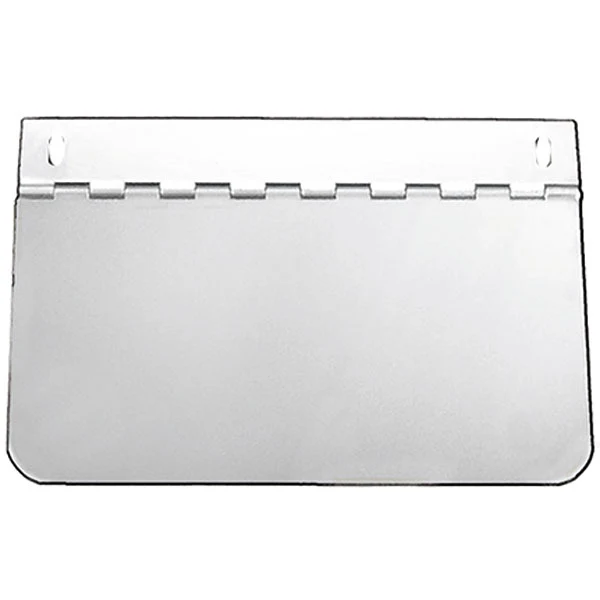 Hinged Permit Panel 5" x 8" Stainless Steel